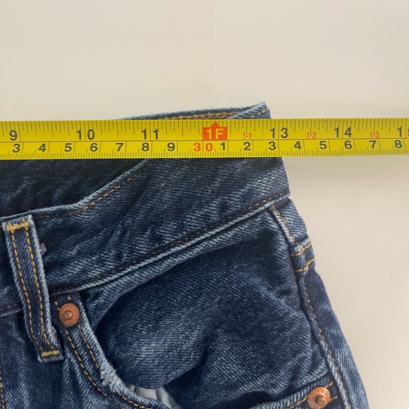 Levi's® Premium Ribcage Straight Ankle Jeans - Picture 9 of 12